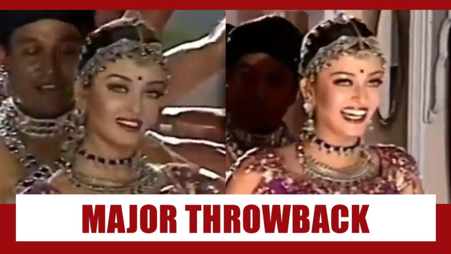 #Throwback To Aishwarya Rai Bachchan's Unseen Dance From The Set Of Radhey Shyam Sita Ram