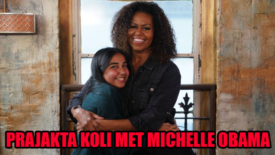 Time When Prajakta Koli Met Michelle Obama