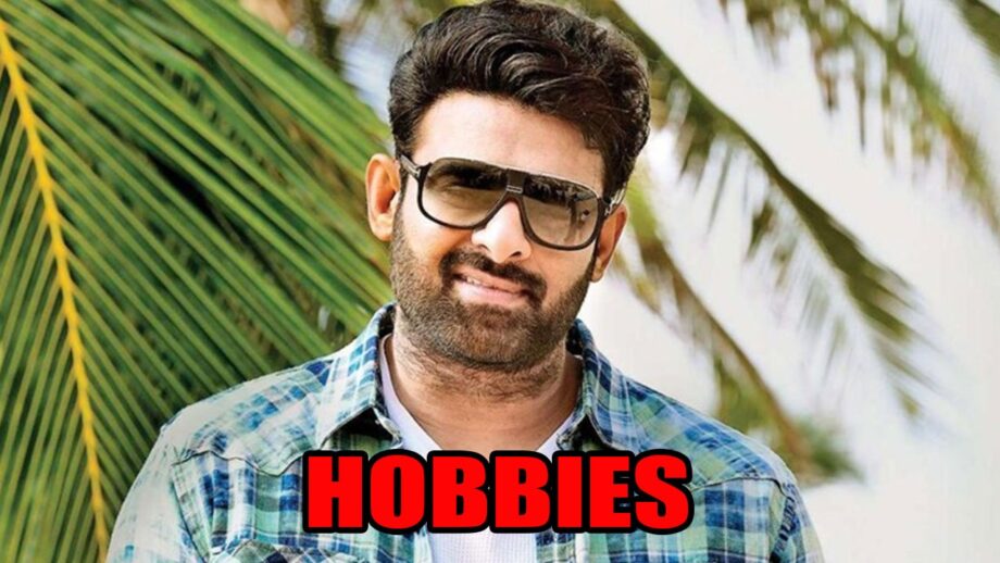 Tollywood Superstar Prabhas's Hobbies That Will Amaze You