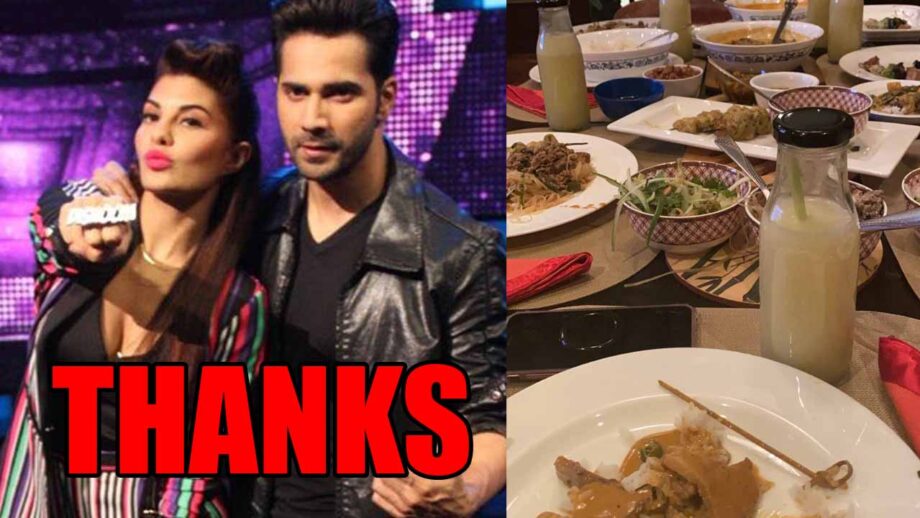 Varun Dhawan thanks Jacqueline Fernandez, find out why? 1