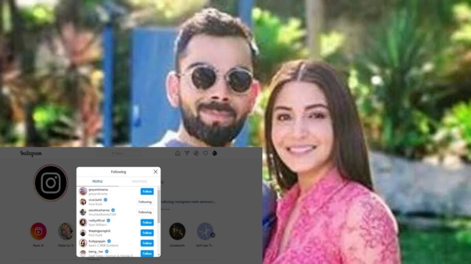 Virat Kohli & Anushka Sharma are the ONLY Indians to be followed by Instagram official handle