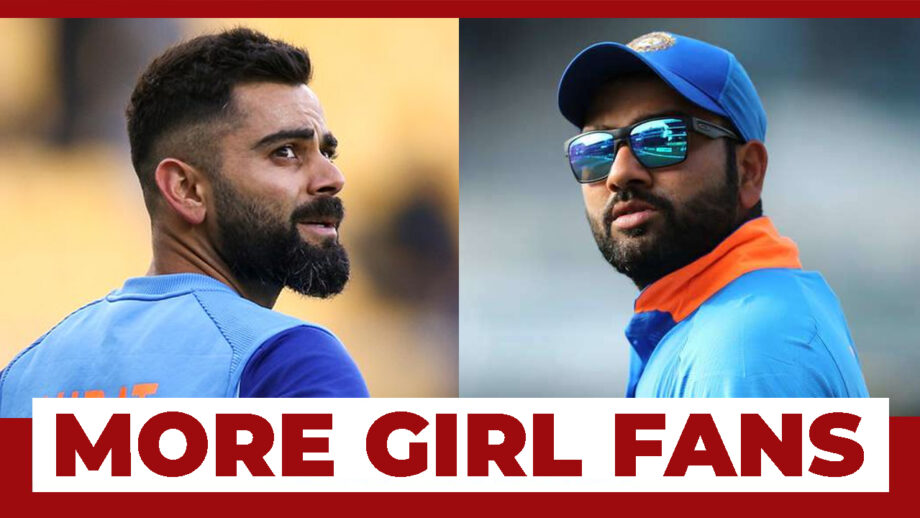 Virat Kohli Vs Rohit Sharma: Who Has Got More Girls As Fans?