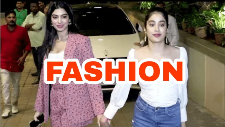 Want A Stylish Look In Simple Tops? Take Inspiration From Janhvi Kapoor And Khushi Kapoor