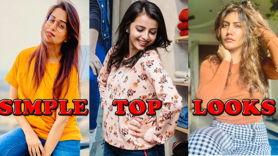 Want A Stylish Look In Simple Tops? Take Inspiration From Surbhi Chandna, Shrenu Parikh And Dipika Kakar