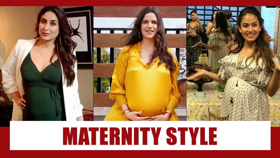 Whose maternity style is always on point & the best: Kareena Kapoor, Natasa Stankovic, Mira Kapoor? 7