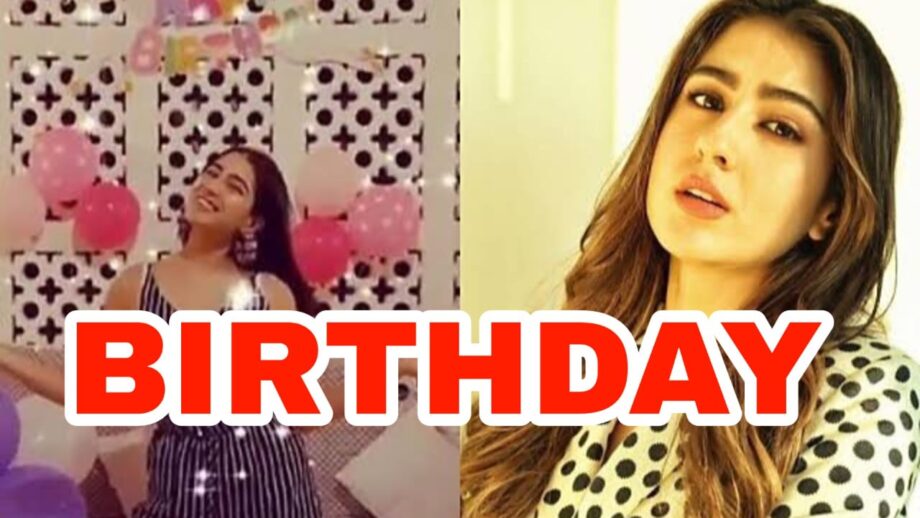 'Yaay' - Sara Ali Khan's adorable 'birthday boomerang' is setting the internet on fire