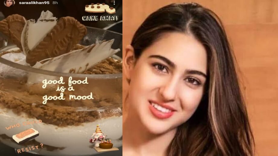 Yummy Delight: Sara Ali Khan tries her hand in baking cake, fans love it 1
