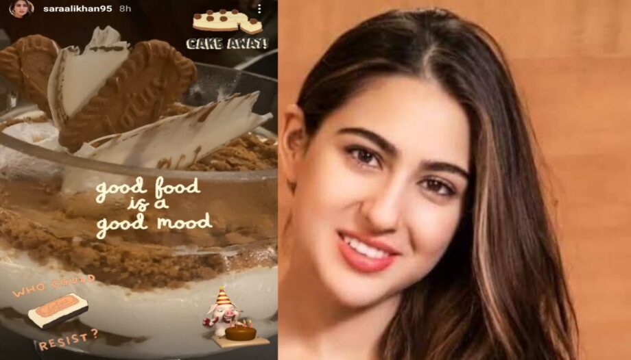 Yummy Delight: Sara Ali Khan tries her hand in baking cake, fans love it 1