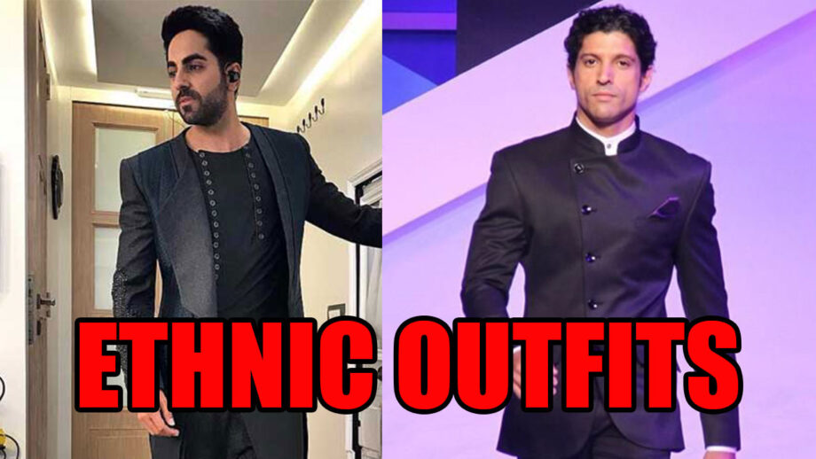 5 Best Ayushmann Khurrana And Farhan Akhtar's Ethnic Looks You Can Take Inspiration From! 5