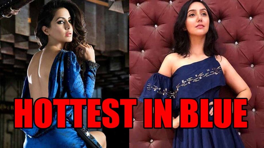 5 Times Hina Khan And Ashnoor Kaur Proved They Are HOTTEST DIVA In BLUE 6