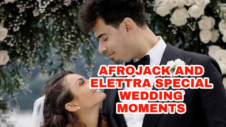 Afrojack And Elettra Lamborghini's SPECIAL Wedding Moments