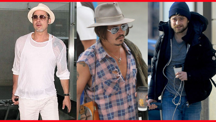 Airport Looks To Steal From Brad Pitt, Johnny Depp, And Daniel Radcliffe's Wardrobe 1