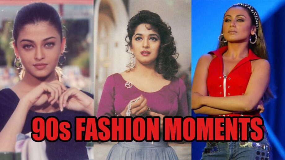 Aishwarya Rai Bachchan, Madhuri Dixit, And Rani Mukerji's 90s Fashion Moments We Want to Wear Now 3