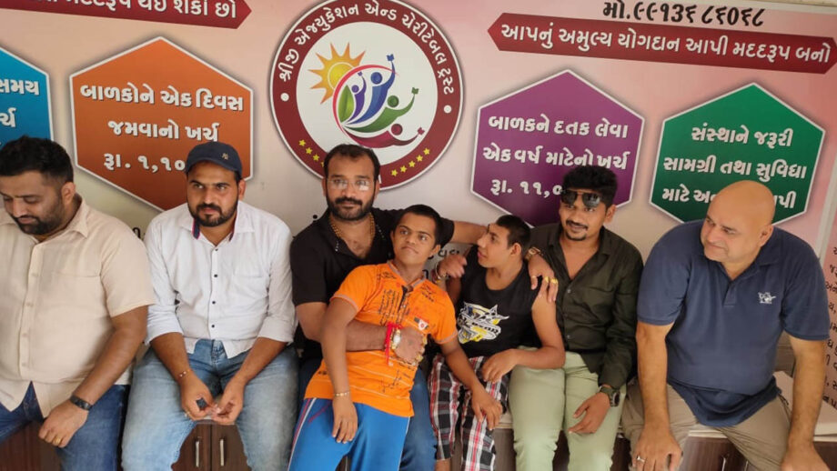 Ajay Boricha, the Rajkot Based Youth is active in social work