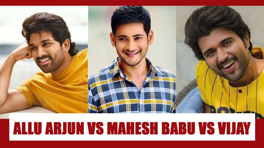 Allu Arjun VS Mahesh Babu VS Vijay Deverakonda: Star with the best pair of eyes?