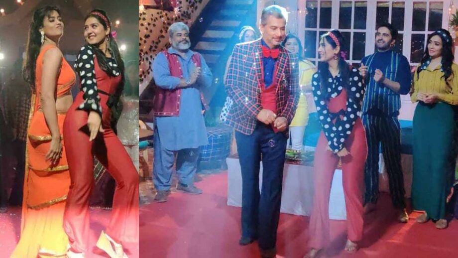 Amber and Guneet's sangeet function is retro special in Mere Dad Ki Dulhan