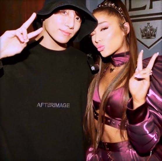 Ariana Grande And BTS fame Jungkook's Cute Moments Together 1