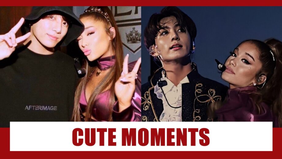 Ariana Grande And BTS fame Jungkook's Cute Moments Together 2