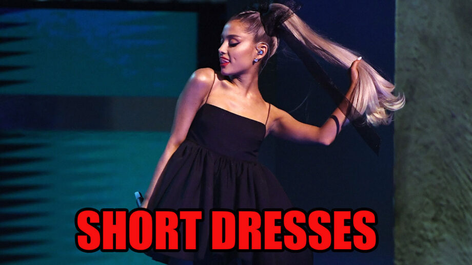 Ariana Grande's Love For Gorgeous Short Dresses 6