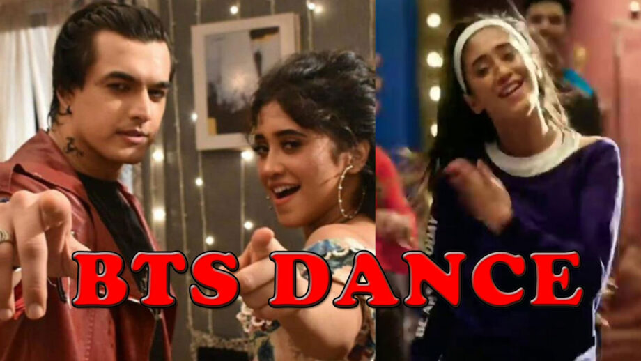 Behind The Scenes: Take A Look At Yeh Rishta Kya Kehlata Hai Naira's Hilarious Dance