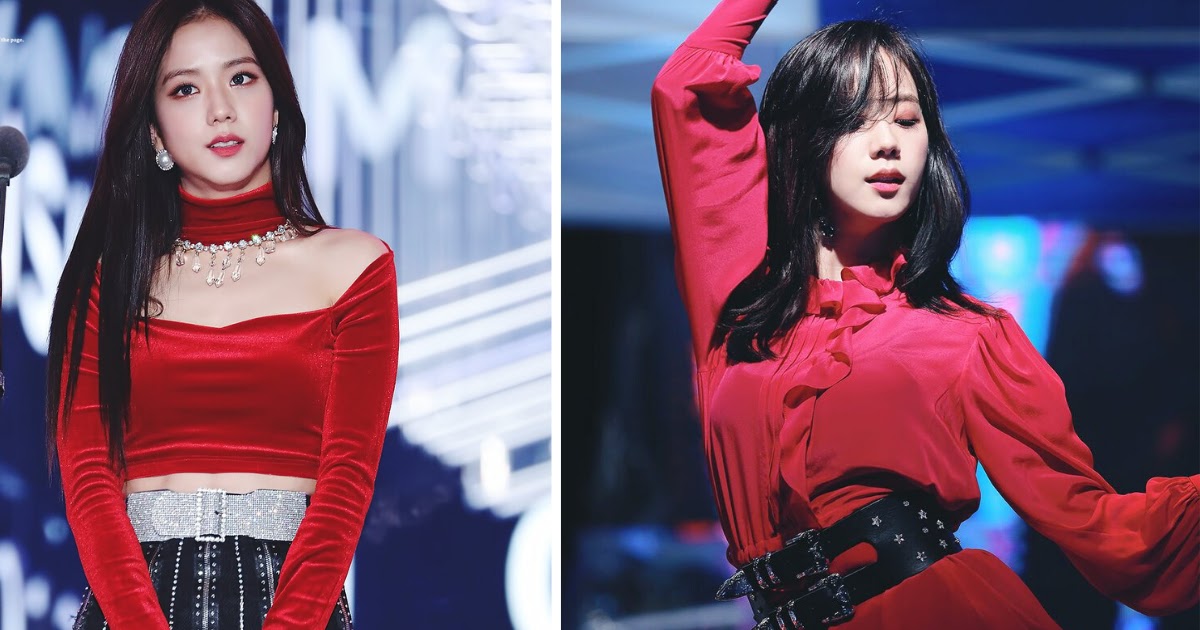 BLACKPINK’s Jennie and Jisoo; The Celebs In Hot RED Look 1