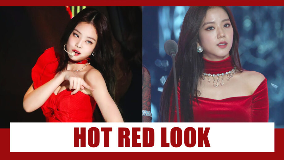 BLACKPINK’s Jennie and Jisoo; The Celebs In Hot RED Look 2