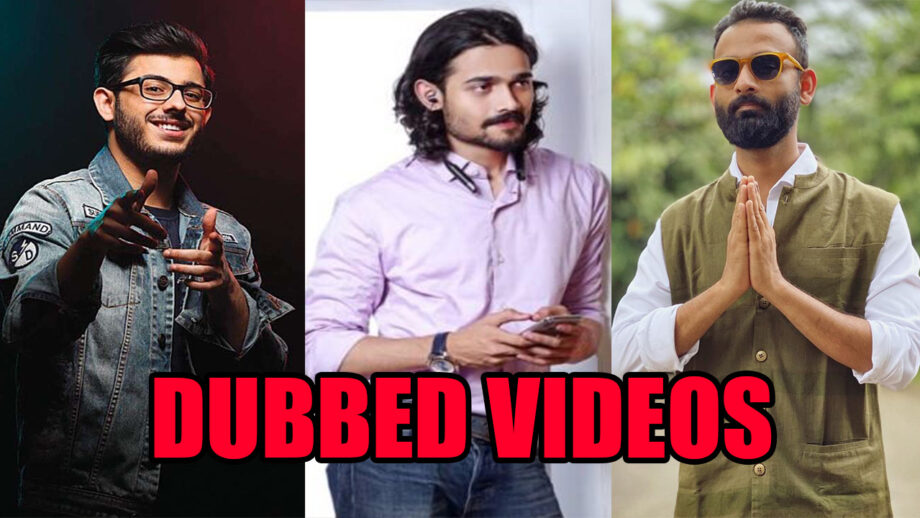 CarryMinati, Bhuvan Bam, BeYouNick's Hilarious Dubbed Videos Will Make You Laugh