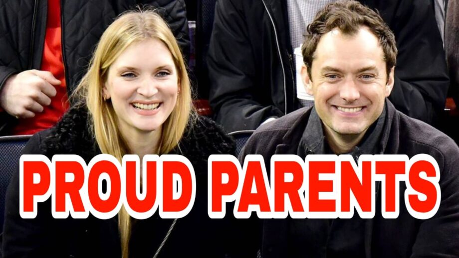 CONGRATULATIONS: Jude Law and Phillipa Coan welcome their first baby together