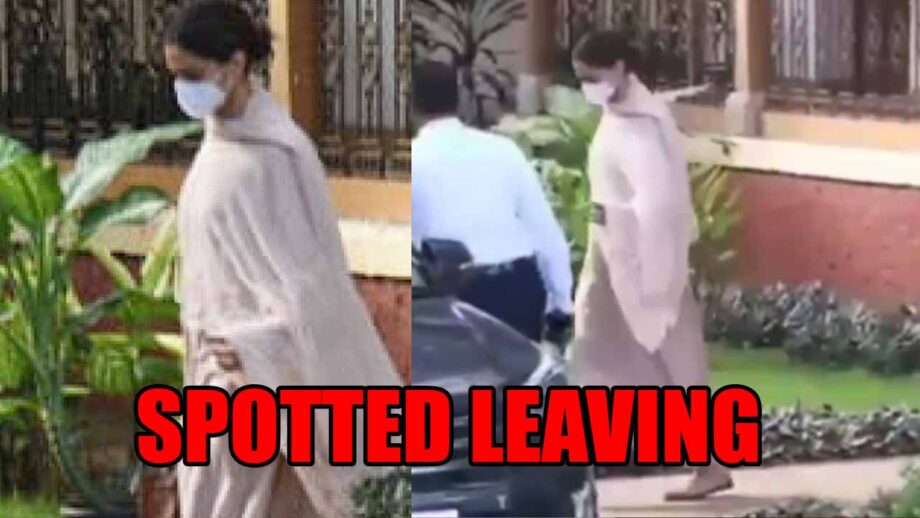 Deepika Padukone leaves NCB office after almost 5 hours of questioning, to be summoned again