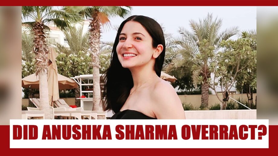 Did Anushka Sharma overreact to Sunil Gavaskar's IPL commentary statement? Yes/No