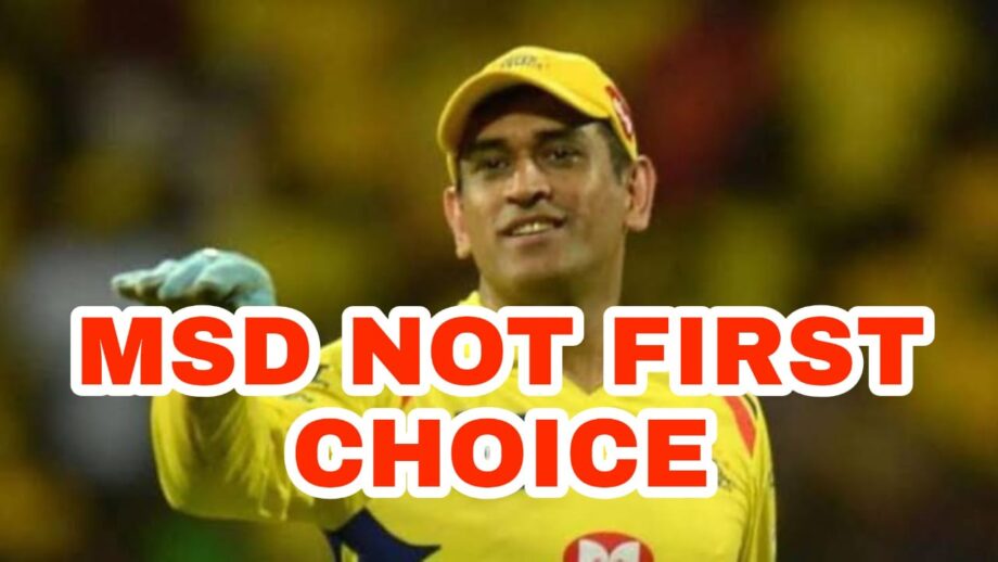 Did you know MS Dhoni was not the first choice to captain CSK in IPL?