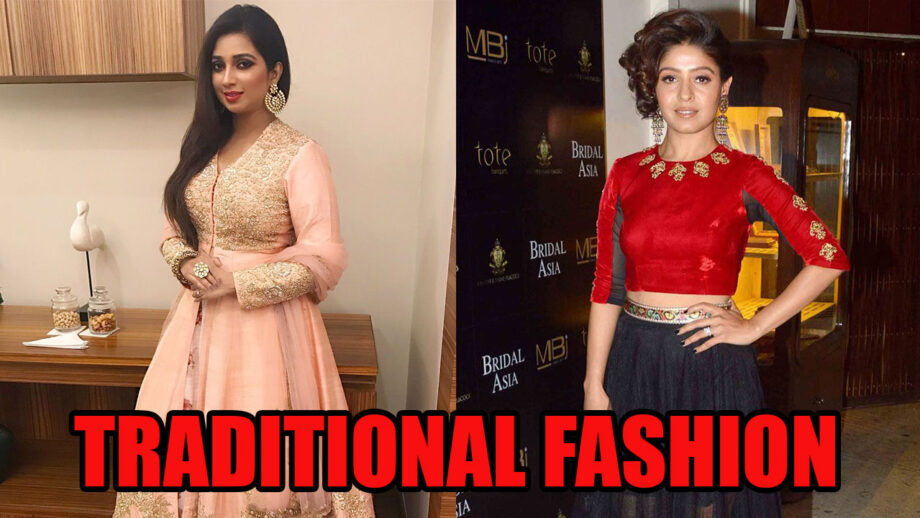 [Fashion Battle] Shreya Ghoshal VS Sunidhi Chauhan: Which Musician Has The Best Traditional Fashion Statement?
