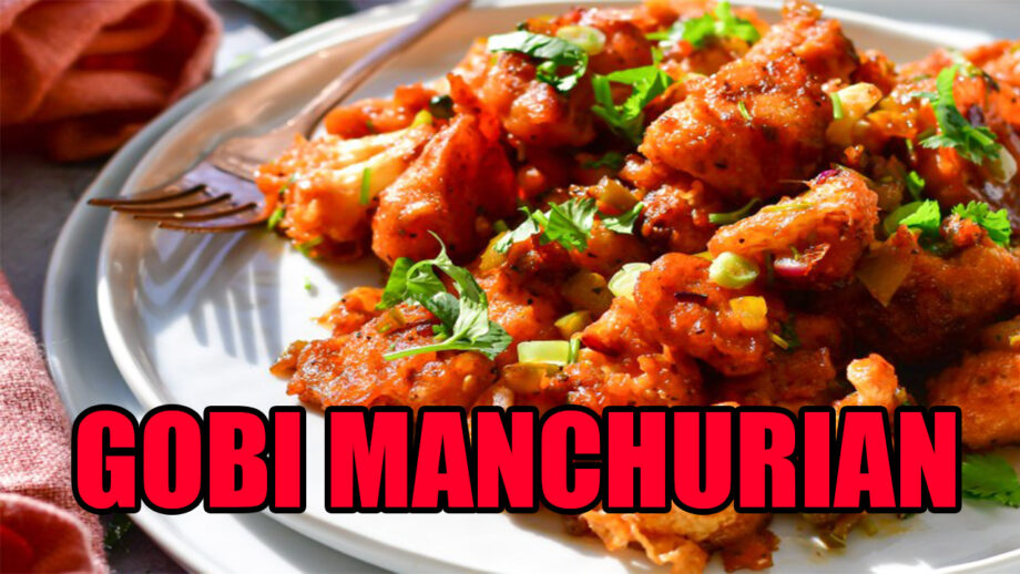 For veg lovers, presenting Gobi Manchurian recipe