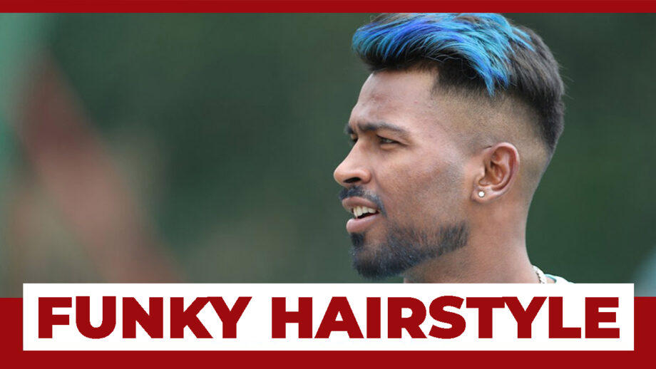 Funky Hair Styles Of Hardik Pandya Are Over Fashioned