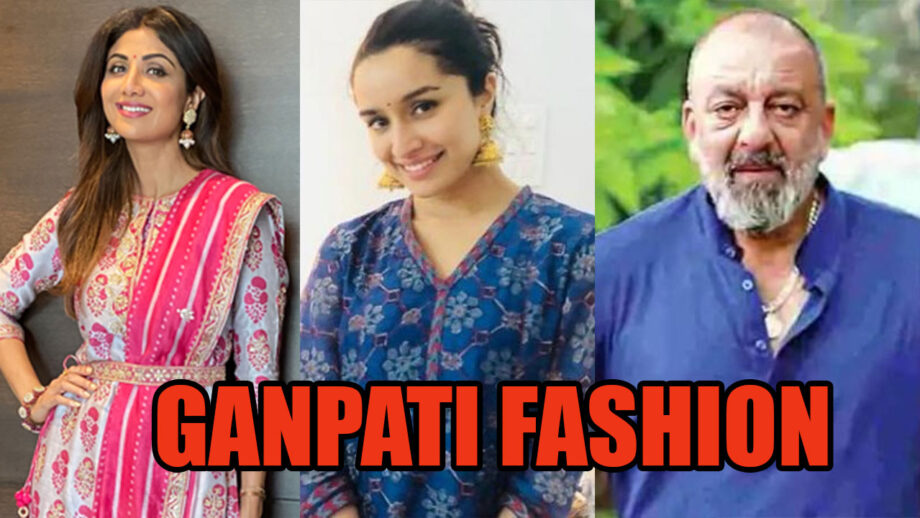 Ganpati Fashion: From Shilpa Shetty To Sanjay Dutt, Vote For Style 6