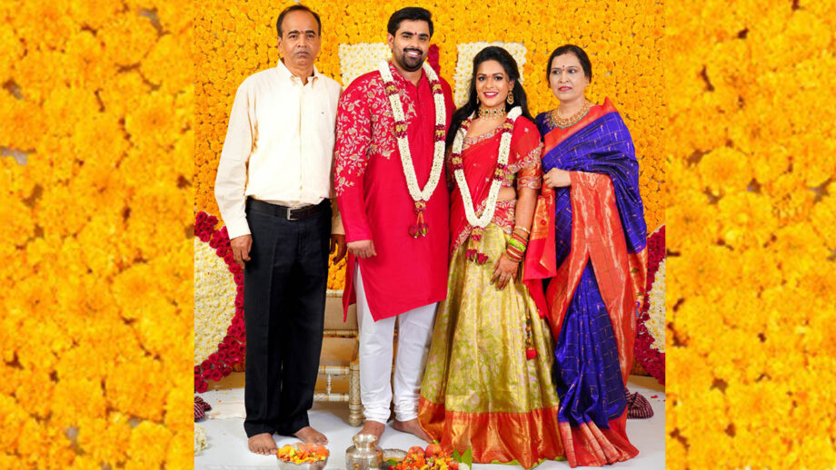 Grand engagement ceremony for Kurnool's business tycoon Rajshekhar Reddy's daughter