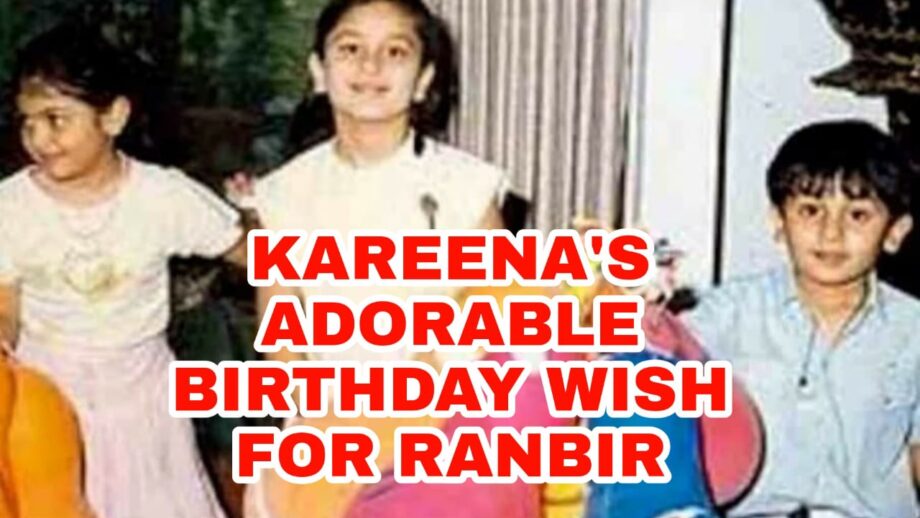 'Happy Birthday Best Bro' - Kareena Kapoor Khan's adorable birthday wish for Ranbir Kapoor