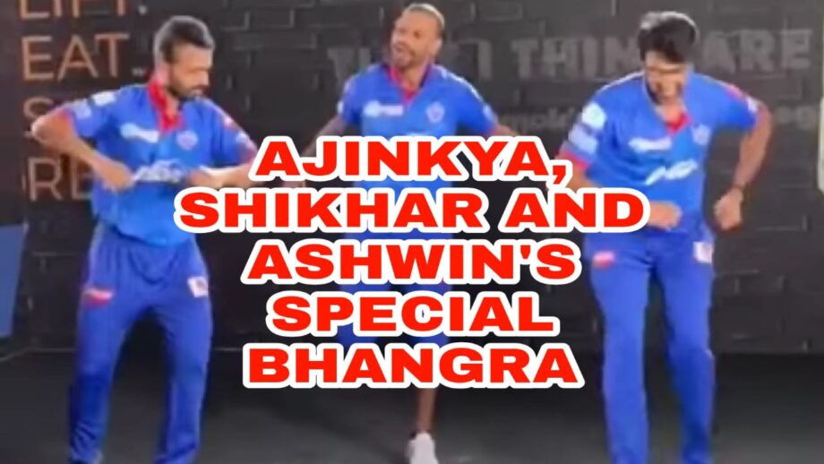 Have you seen this video of Shikhar Dhawan, Ajinkya Rahane and R Ashwin doing bhangra together?