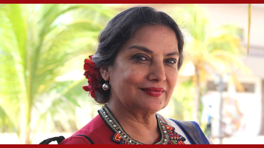 I think I’ve been lucky to be at the right place at the right time: Shabana Azmi