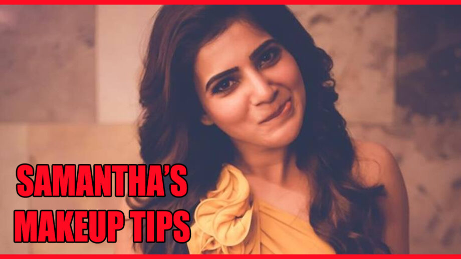 [IN VIDEO] Simple Makeup Tips From Samantha Akkineni