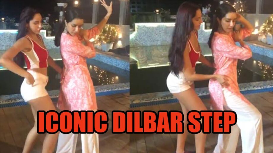 IN VIDEO: When HOT babe Nora Fatehi taught Shraddha Kapoor the iconic 'Dilbar' step