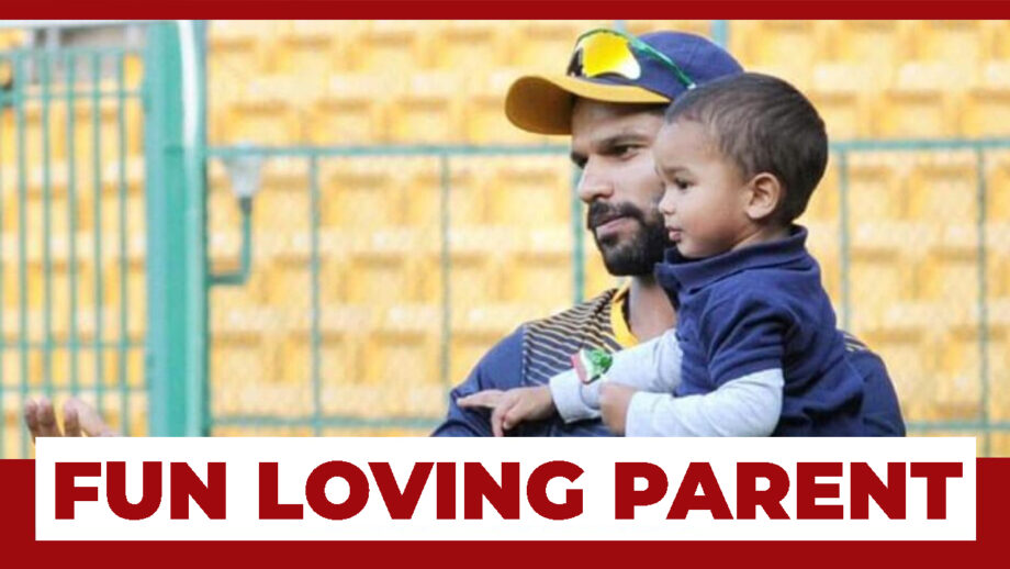 Instagram Posts From Shikhar Dhawan That Prove Him To Be A Fun Loving Parent!