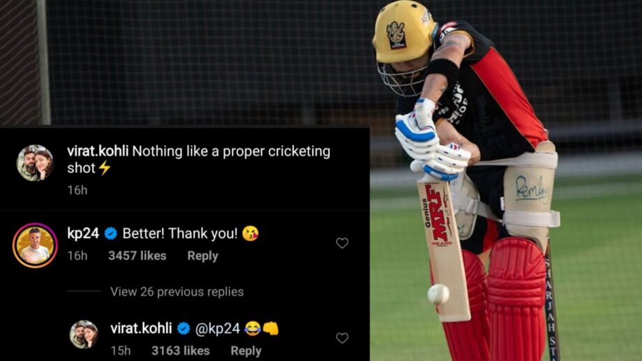 IPL 2020: Virat Kohli shares special photo from training session, Kevin Pietersen comments