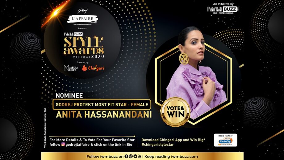IWMBuzz Style Award: Will Anita Hassanandani win the Most Fit Star (Female)? Vote Now!