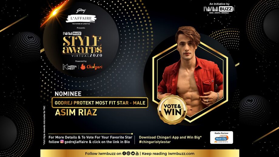 IWMBuzz Style Award: Will Asim Riaz win the Most Fit Star (Male)? Vote Now!