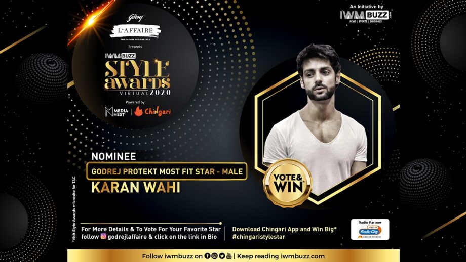 IWMBuzz Style Award: Will Karan Wahi win the Most Fit Star (Male)? Vote Now!