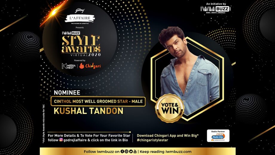 IWMBuzz Style Award: Will Kushal Tandon win the Most Well Groomed Star (Male)? Vote Now!