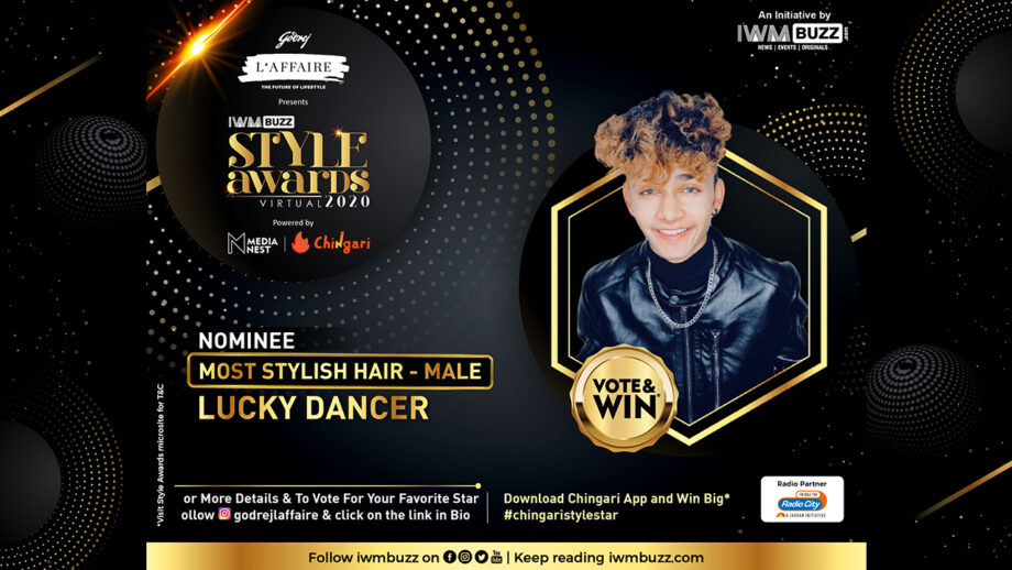 IWMBuzz Style Award: Will Lucky Dancer win the Most Stylish Hair (Male)? Vote Now!