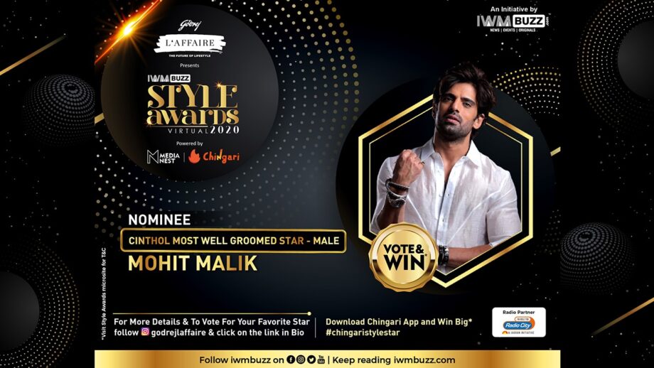 IWMBuzz Style Award: Will Mohit Malik win the Most Well Groomed Star (Male)? Vote Now!