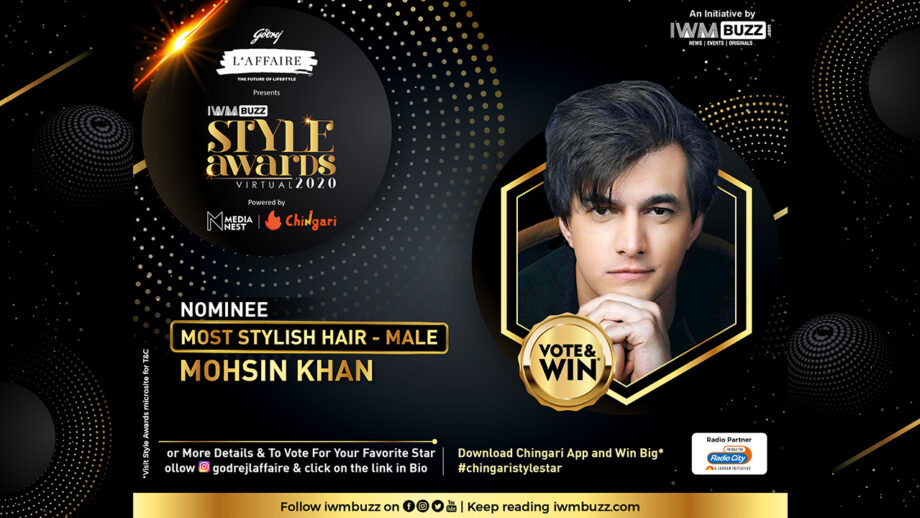 IWMBuzz Style Award: Will Mohsin Khan win the Most Stylish Hair (Male)? Vote Now!